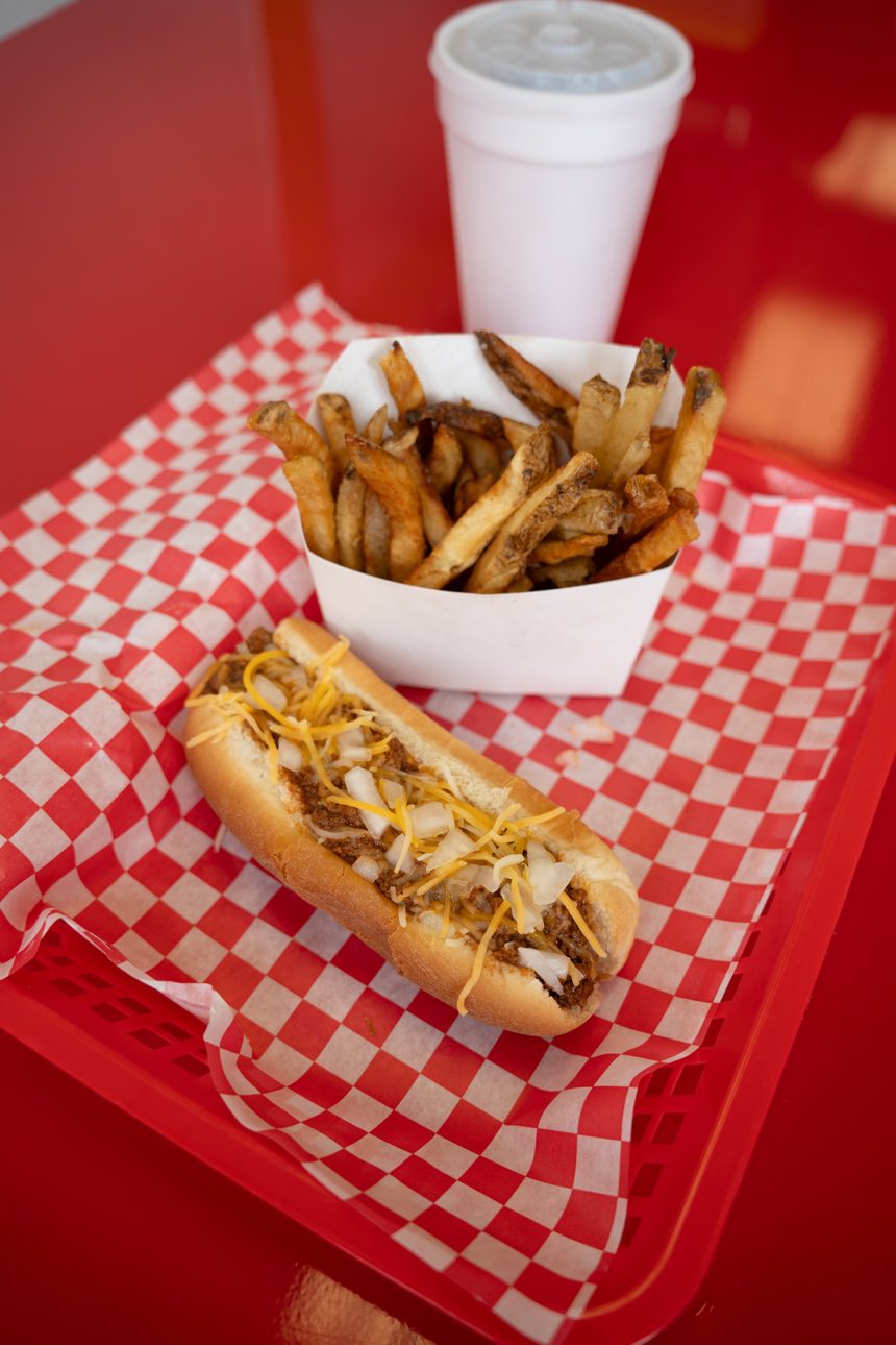 The Big Foot half-pound footlong hot dog